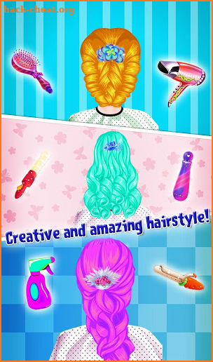 Princess Valentine Hair Style screenshot
