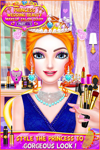 Princess Wedding Magic Makeup Salon Diary Part 1 screenshot