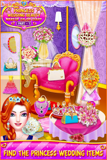Princess Wedding Magic Makeup Salon Diary Part 1 screenshot