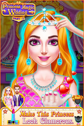 Princess Wedding Magic Makeup Trendy Salon Part 2 screenshot