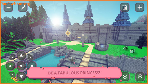 Princess World: Craft & Build screenshot