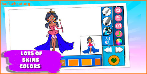 princesse Coloring Book screenshot