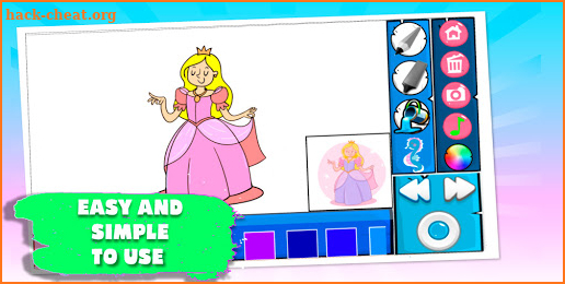 princesse Coloring Book screenshot