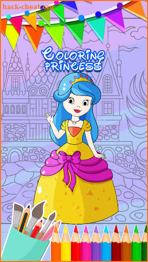 Princesses Coloring Book For Free screenshot