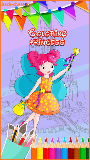 Princesses Coloring Book For Free screenshot