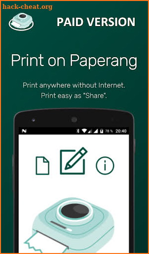 Print on Paperang Pro screenshot