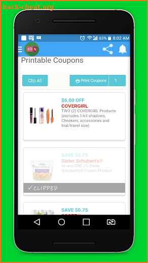 Printable Coupons: Buy more with less screenshot