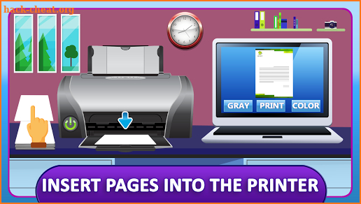 Printer Scanner & Photocopier Learning Simulator screenshot