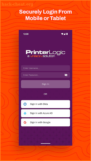 PrinterLogic App screenshot