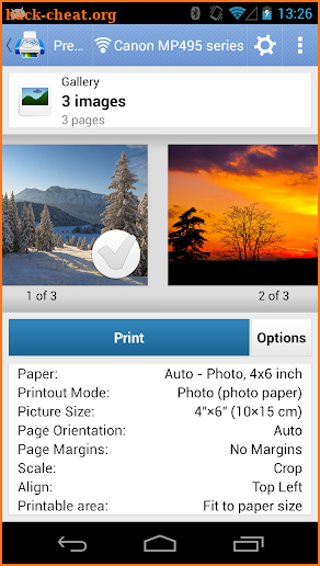 PrintHand Mobile Print screenshot