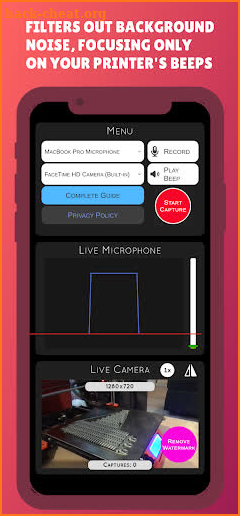 PrintLapse - 3D Printing App screenshot