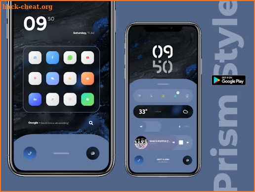 Prism Style for KLWP screenshot