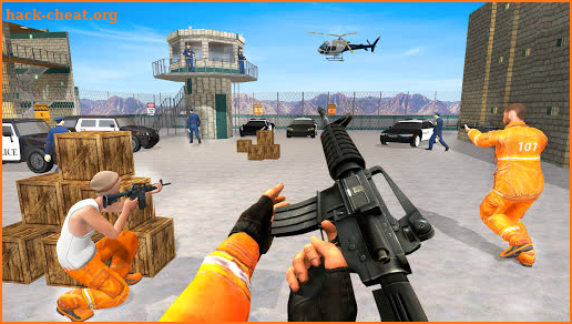 Prison Shooting Strike screenshot