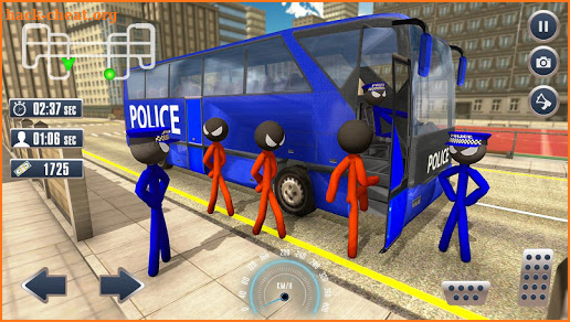 Prison Stickman Transport Police Van screenshot