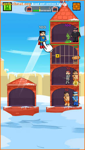 Prison Tower: Mighty Party War screenshot