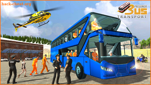 Prisoner Bus Transport: Prison Bus Driving Games screenshot