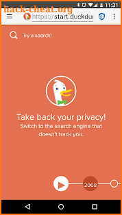 Privacy Browser screenshot