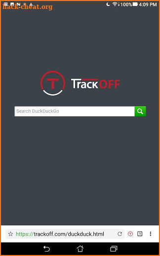 Privacy Browser by TrackOFF screenshot