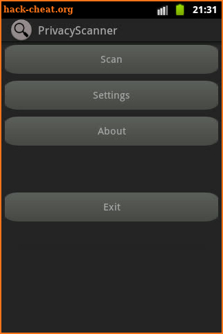 Privacy Scanner (AntiSpy) screenshot