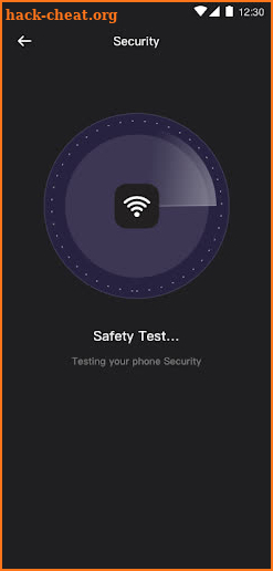 Privacy wifi protection screenshot