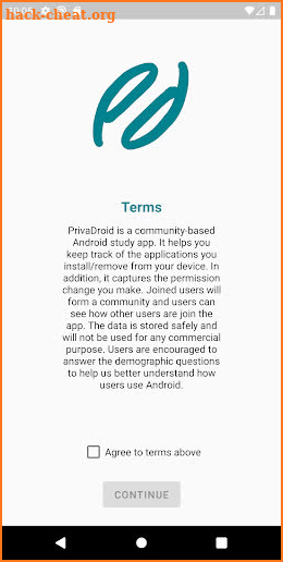PrivaDroid screenshot