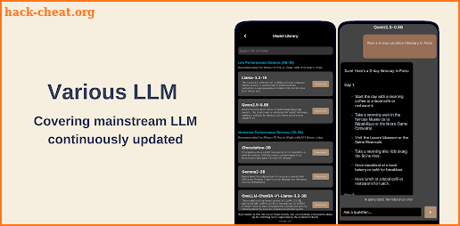 Private AI & LLM: OneLLM screenshot