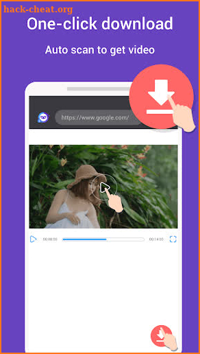 Private Browser & Video Downloader : Hidden space screenshot