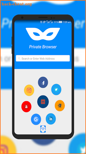 Private Browser. Fast Privacy Browser for Android screenshot