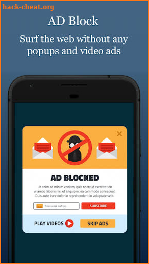 Private Browser -Incognito,Ad Blocker,Fast,Privacy screenshot