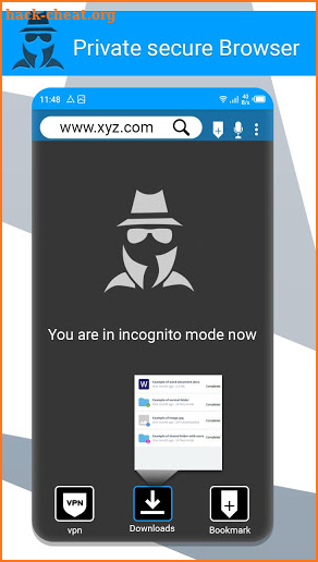 Private Browser-Web Browser For Incognito Browsing screenshot