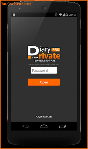 Private DIARY Pro - Personal journal screenshot