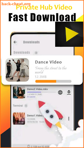 Private hub video downloader screenshot