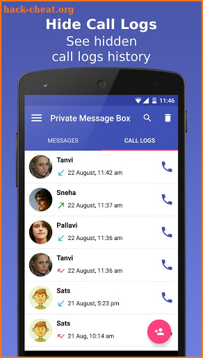 Private Message Box : Hide SMS screenshot