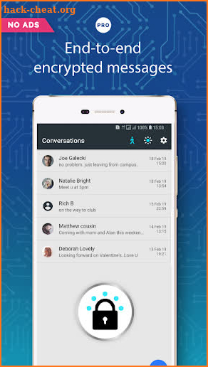 Private Messenger Pro screenshot