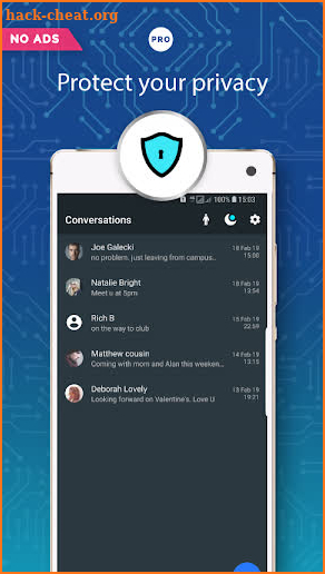 Private Messenger Pro screenshot