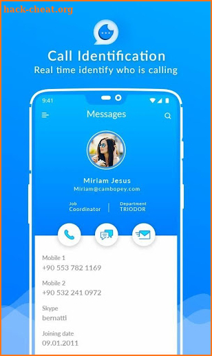 Private Messenger-Text messages, SMS, MMS and Call screenshot
