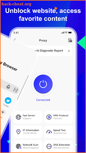 Private VPN - Proxy Browser screenshot