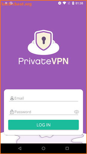 PrivateVPN screenshot