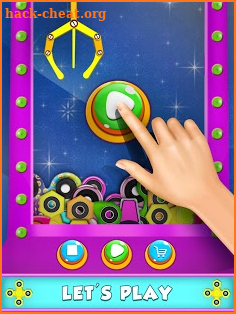 Prize Claw Machine Fidget Spinner screenshot