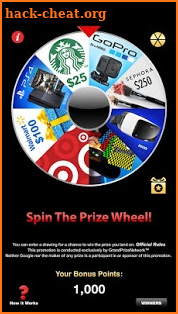Prize Wheel ™ screenshot