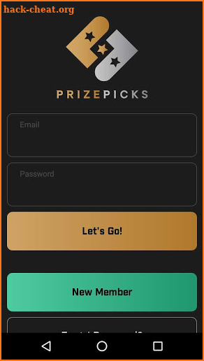 PrizePicks screenshot