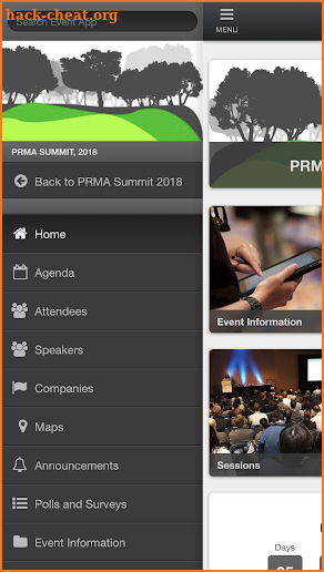PRMA Summit 2018 screenshot