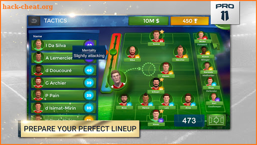 Pro 11 - Football Manager Game free instal