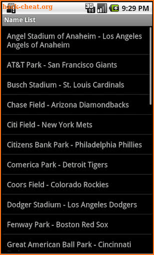 Pro Baseball Stadiums Teams screenshot