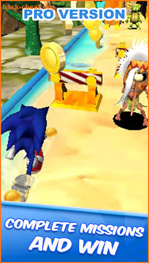 Pro Blue Hedgehog - Ultimate Adventure screenshot