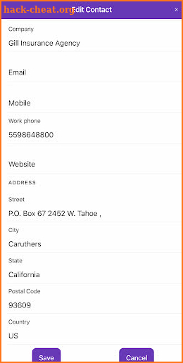 Pro Business Card Scanner screenshot