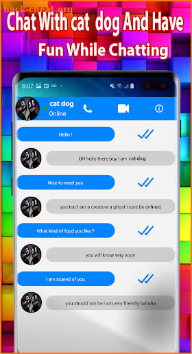 Pro 📞 Call Cartoon Cat And Dog - Real Voice screenshot