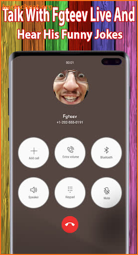 Pro 📞 Call Fgteev  Family - Real Voice screenshot