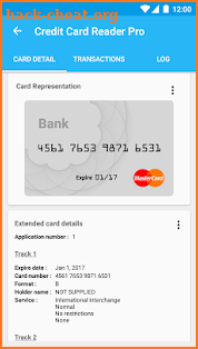 Pro Credit Card Reader NFC screenshot