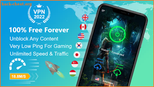 Pro Gamer VPN - Ping Booster screenshot